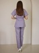Женский медицинский костюм 15-03 пыльная роза с эластаном